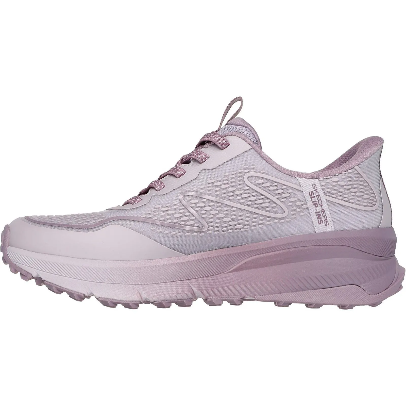 Skechers Switch Back Mist Textile Women's Pink/Multi Hiking Boots