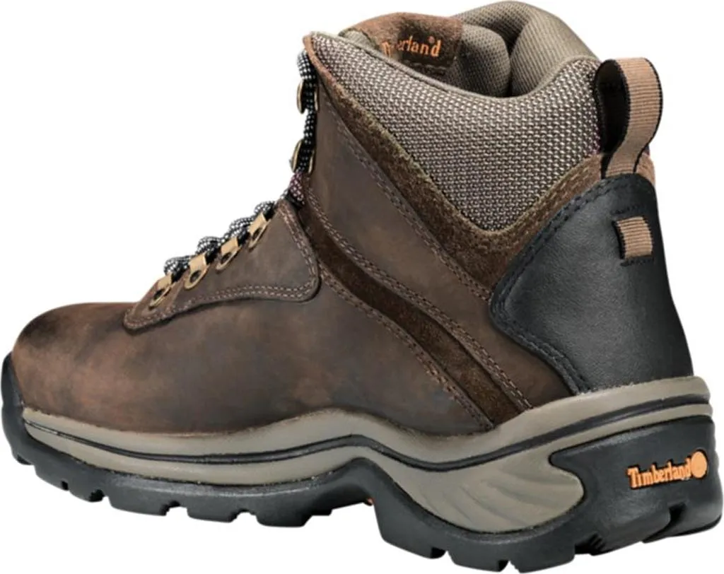 Timberland Women's White Ledge Mid Waterproof Hiking Boot - Dark Brown 12668