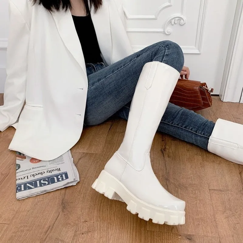 Waterproof Knee High Boots