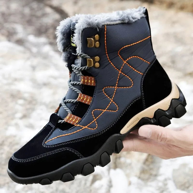 Winter Waterproof Men's Ankle Boots