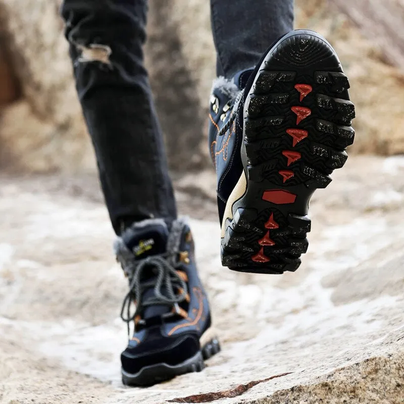 Winter Waterproof Men's Ankle Boots