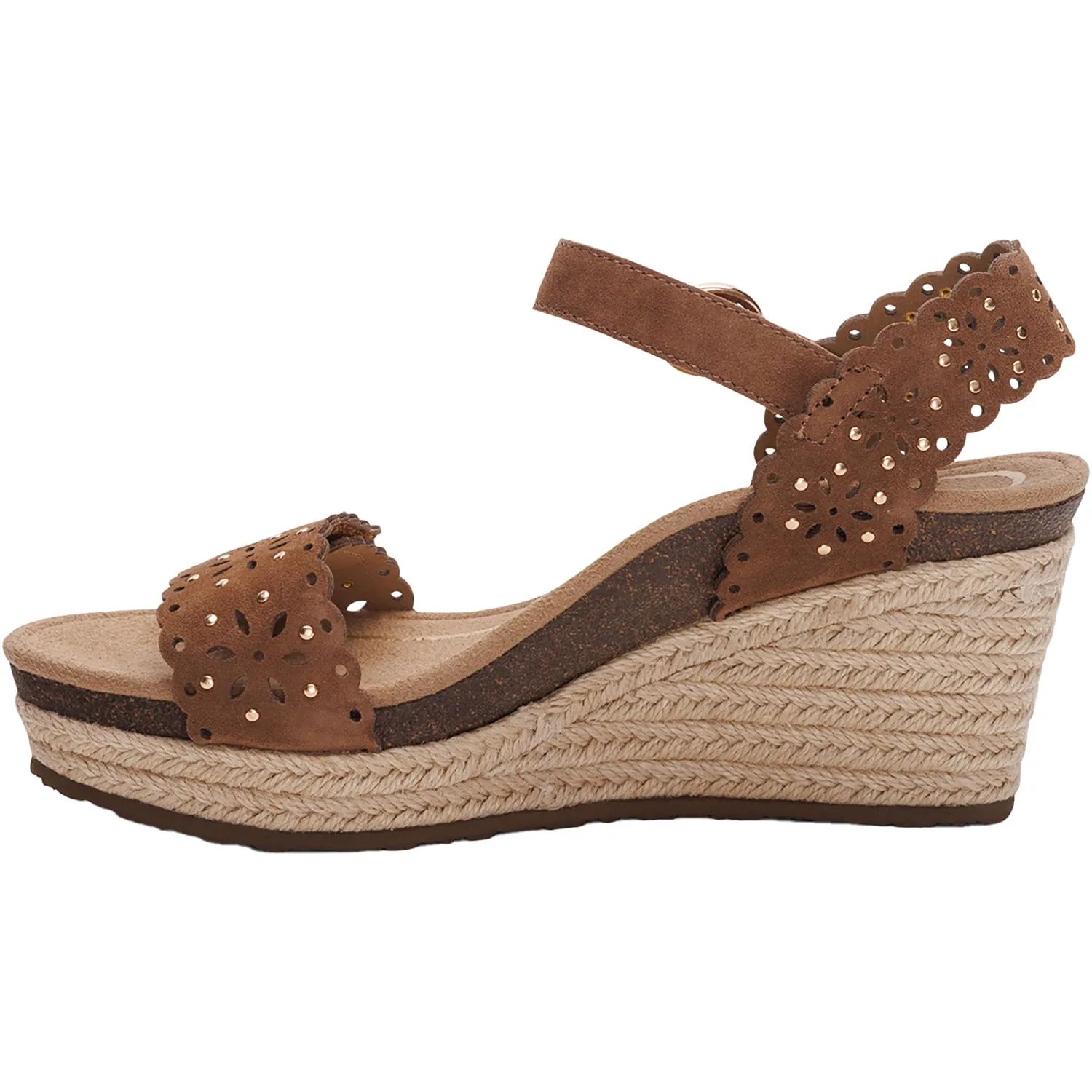 Women's Aetrex Sydney Scotch Cutout Suede